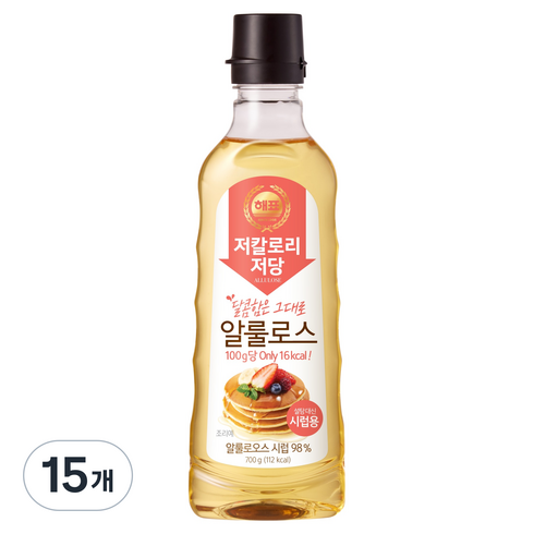 해표 시럽용 알룰로스, 700g, 15개