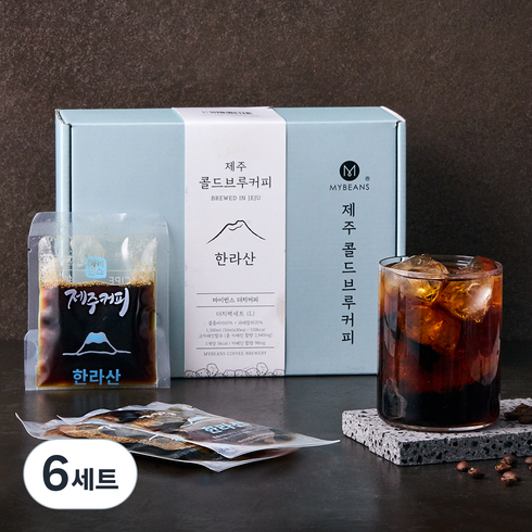마이빈스 제주 콜드브루커피, 1.5L, 6세트