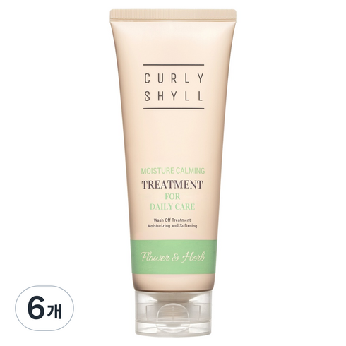 커리쉴 모이스처 카밍 헤어트리트먼트, 250ml, 6개