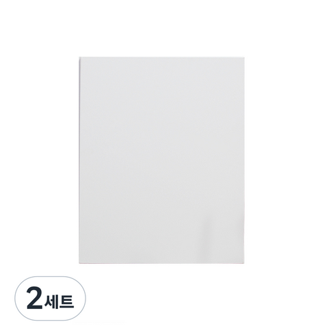 지디큐팩토리 캔버스 틀 정왁구 + 전문가용 아사천 세트 P형, 8호, 2세트