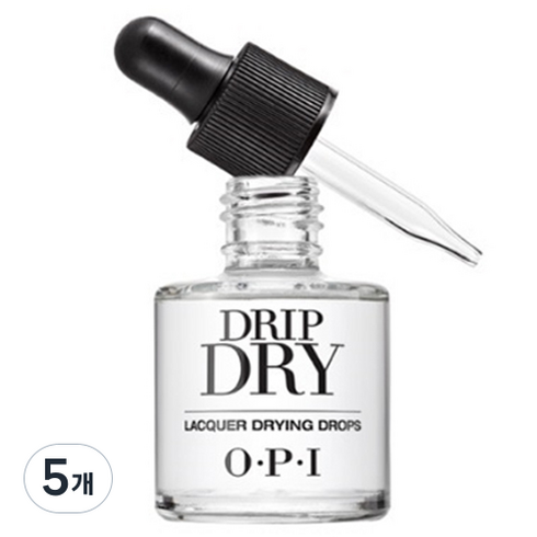 오피아이 Drip Dry 네일, 5개, 8ml