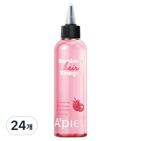 어퓨 라즈베리 헤어 식초 린스, 200ml, 24개