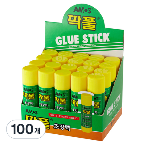 아모스 딱풀, 22g, 100개