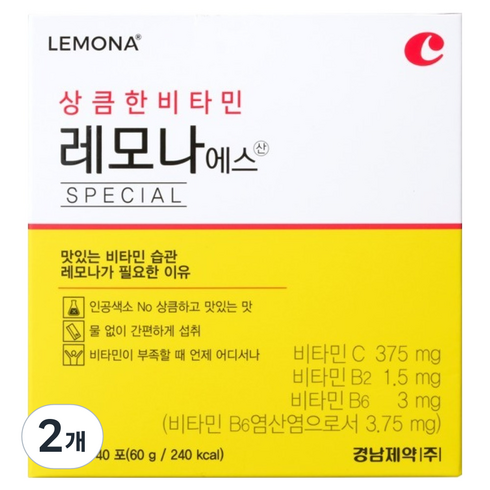 레모나 에스산 비타민C 40p, 60g, 2개