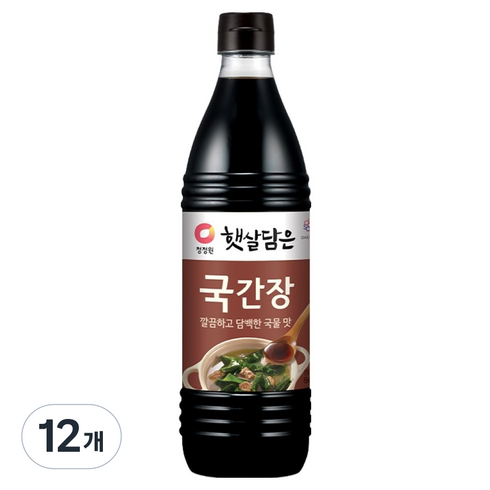 햇살담은 국간장, 840ml, 12개