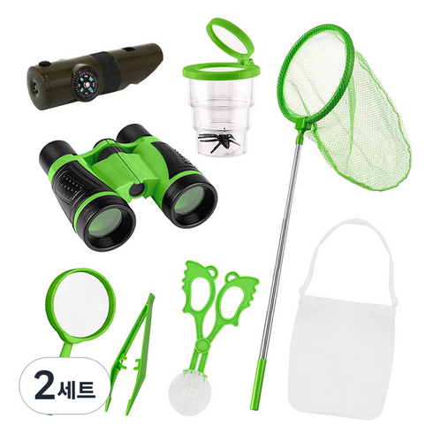GEN TOY 숲체험 키트 곤충채집 세트, 2세트
