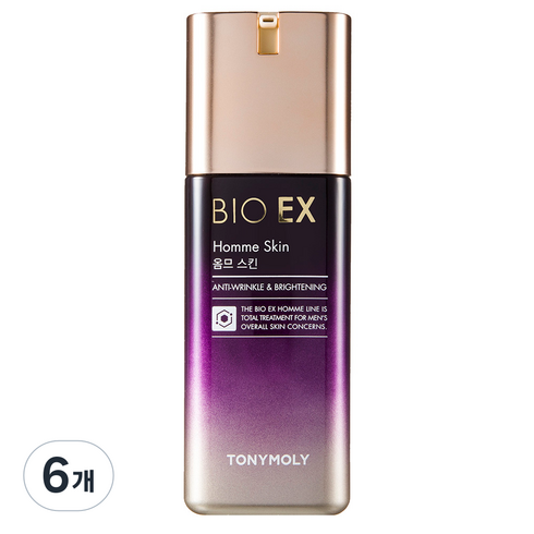 토니모리 바이오 이엑스 옴므 스킨, 130ml, 6개