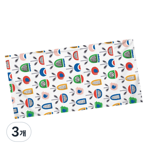 알로데 베아뚜스 여행 바캉스 비치타월 80 x 160 cm, 15 아트플라워, 3개