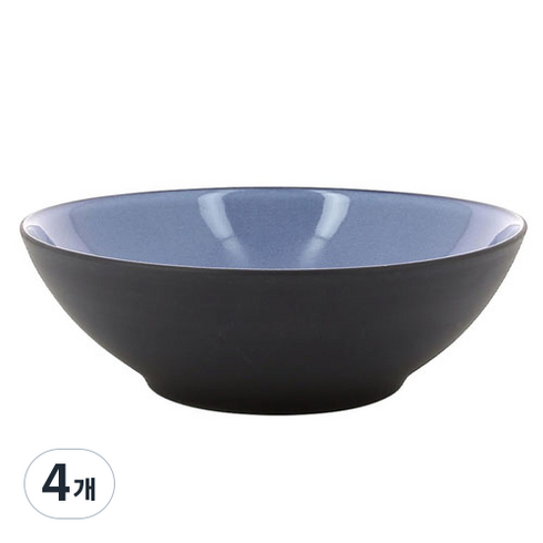 레볼 이퀴녹스 면기 19cm, 시러스 블루, 4개