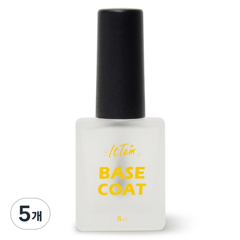 잇템샵 더 샤인 베이스코트, 혼합색상, 5개, 8ml