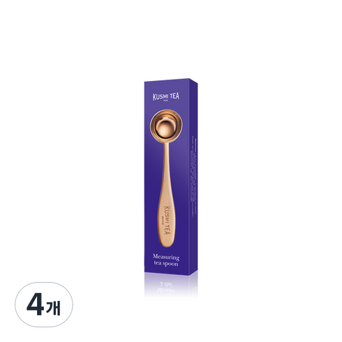 쿠스미티 계량용 티스푼 12.5cm, 4개