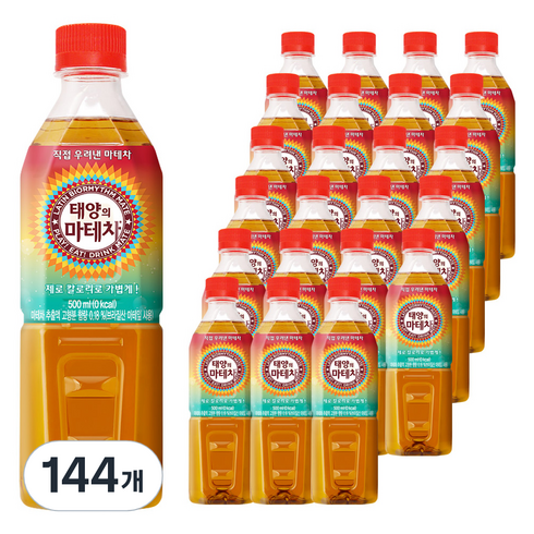 태양의마테차, 500ml, 144개