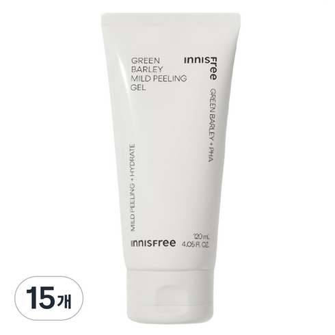 이니스프리 청보리 마일드 필링젤, 120ml, 15개