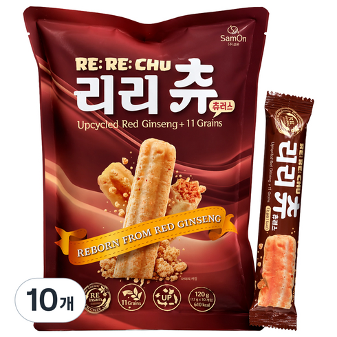 업사이클링 리리츄 츄러스, 120g, 10개