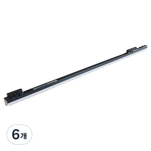블링라이트 YDNTS LED T라인 레일조명 24W 900mm, 전구색(블랙), 6개
