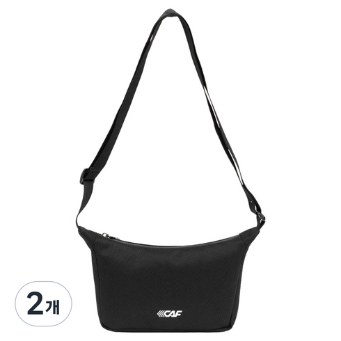 르까프 이지 스포츠 크로스백 LE6B008BLK, BLACK, 2개