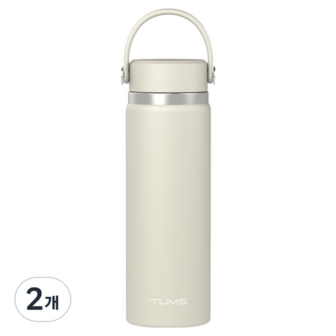 텀스 핸들 스윙 텀블러, 모카그레이, 600ml, 2개
