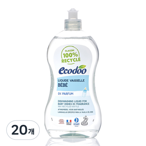 에코두 리퀴드 바이젤르 베베 무향, 500ml, 20개
