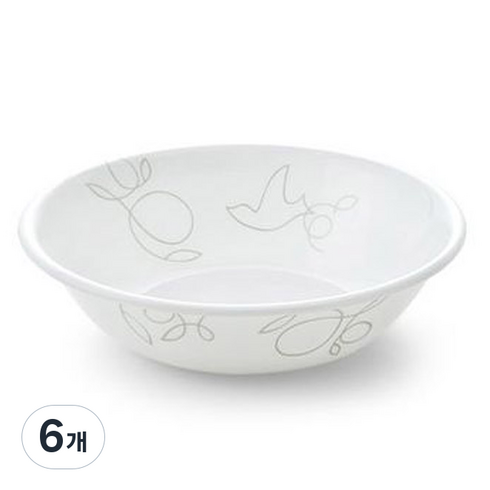 코렐 모닝브리즈 앞접시 3p, 혼합색상, 6개