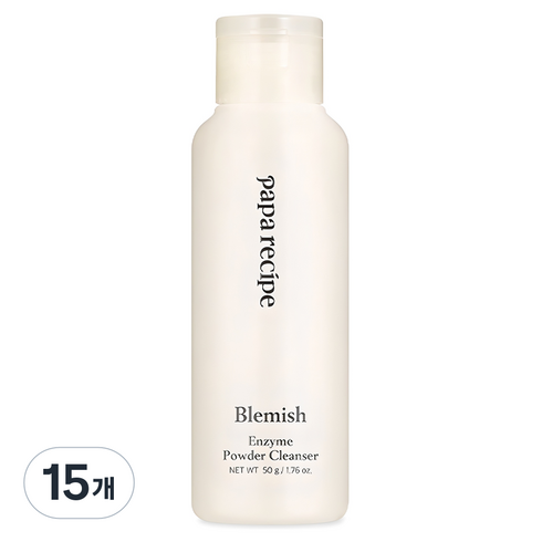 파파레서피 블레미쉬 효소 클렌징 파우더, 50g, 15개