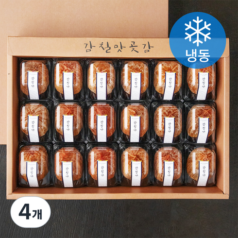 감칠맛 상주 자연 그대로 곶감 세트 1호 (냉동), 800g(18과), 4개