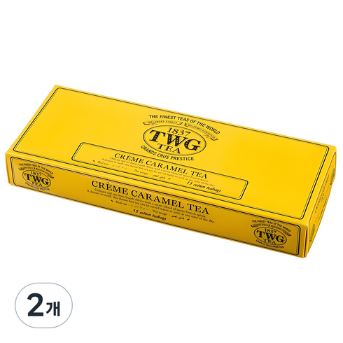 티더블유지 크림카라멜티, 2.5g, 15개입, 2개
