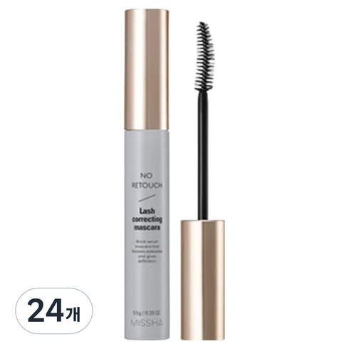 미샤 노리터치 보정 카라 9.5g, 블랙, 24개
