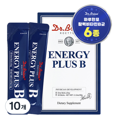 닥터브라이언 에너지 플러스 B, 60g, 10개