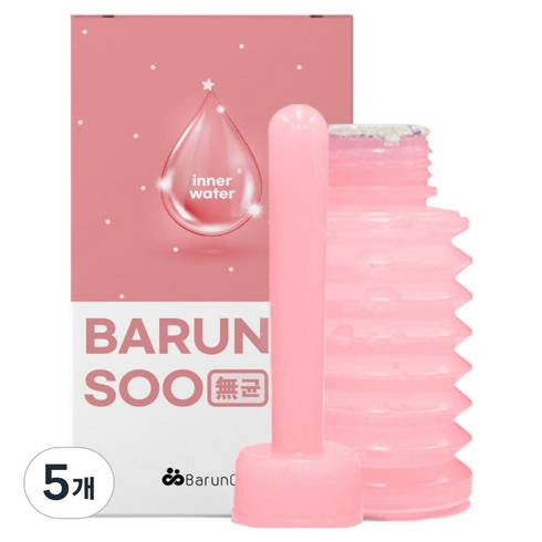 바른케어 바른수 질세정기, 50ml, 5개