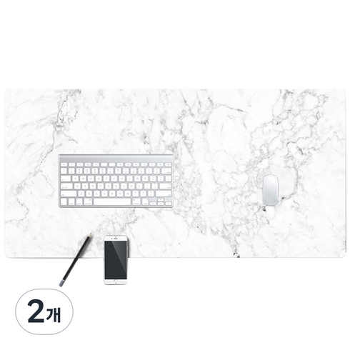 민코 가죽 대리석 패드 M 7600066, 플라워 4, 2개
