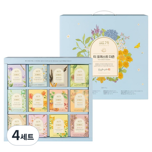 쌍계명차 티 포레스트 더즌 5p 세트, 12종, 4세트