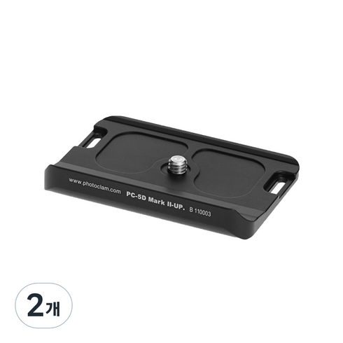포토클램 캐논 5D Mark2 세로그립 플레이트, PC-5DMARK2-UP, 2개