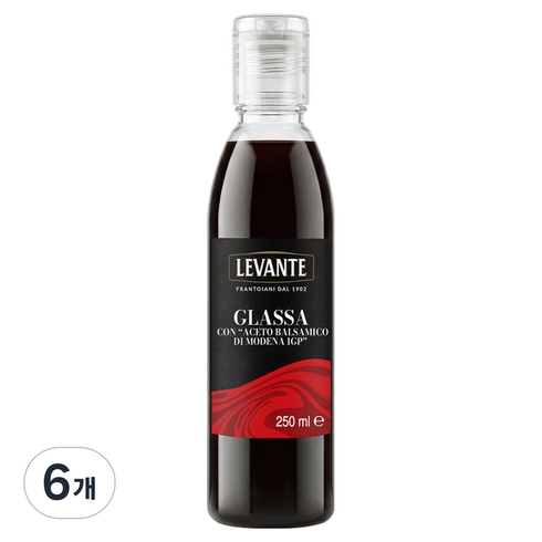 르반테 모데나 발사믹 글레이즈, 250ml, 6개