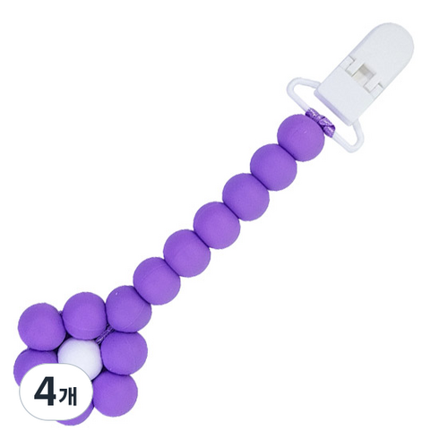 아가프라 노리개 치발기, 단품, F-008, 4개