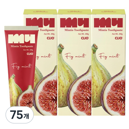 크리오 마이 민티스 무화과민트향 치약, 100g, 1개입, 75개