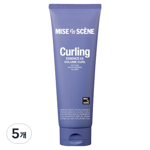 미쟝센 컬링 에센스 2X 볼륨 컬 크림, 250ml, 5개