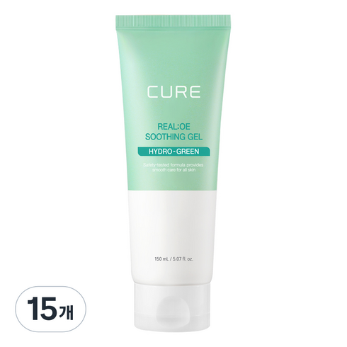 김정문알로에 라센스 로에 큐어 리알로에 수딩젤, 150ml, 15개