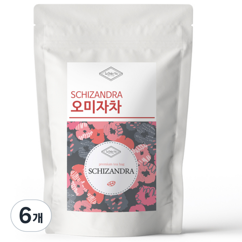 라돌체비타 오미자차 삼각티백, 1.2g, 100개입, 6개