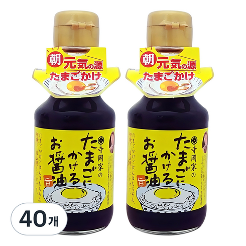 테라오카 계란에 뿌리는 간장소스, 150ml, 40개