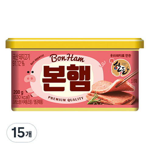 한성기업 본햄, 200g, 15개