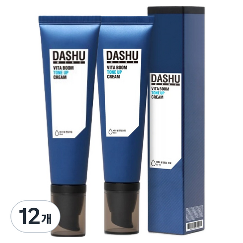 다슈 맨즈 비타 붐 톤업크림 SPF50+ PA++++ 50ml, 12개