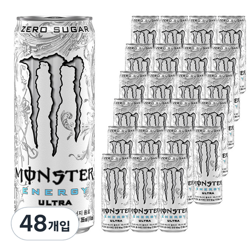 몬스터에너지 울트라, 355ml, 48개