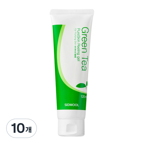시드물 녹차 퓨어스킨 필링 젤, 120ml, 10개