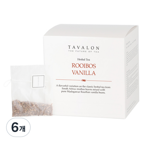 타바론 루이보스 바닐라, 2g, 6개, 15개입