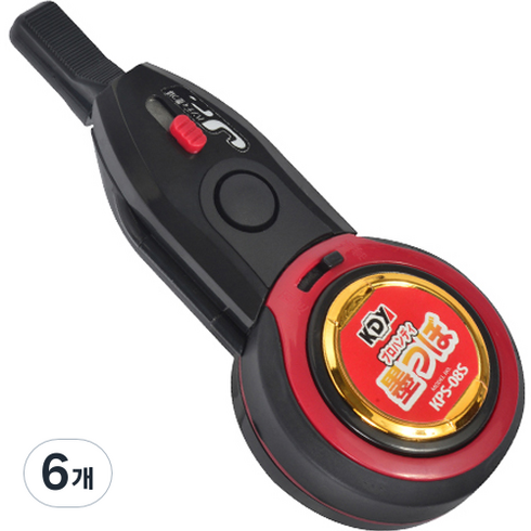 케이디와이 고무마개 자동 미니먹통 KPS-08S, 6개