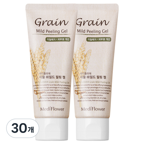 메디플라워 곡물 마일드 필링젤, 30개, 100ml