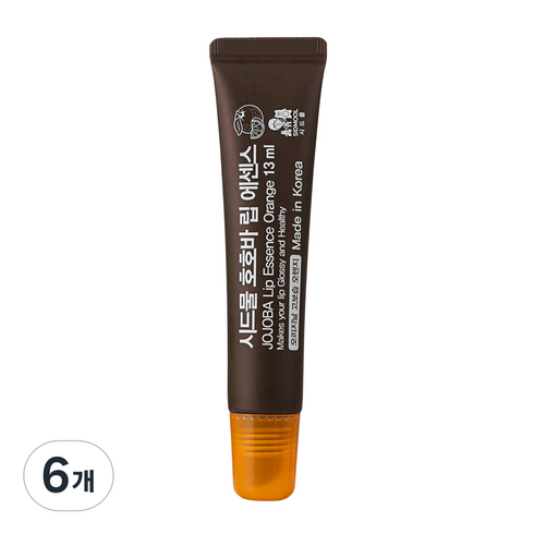 시드물 호호바 립 에센스, 오렌지향, 13ml, 6개
