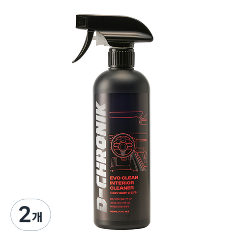 디크로닉 에보클린 올인원 실내 클리너, 500ml, 2개