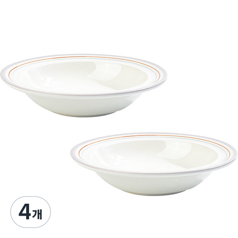 시라쿠스 메이플 찬기 L 16cm, 코지그레이, 4개