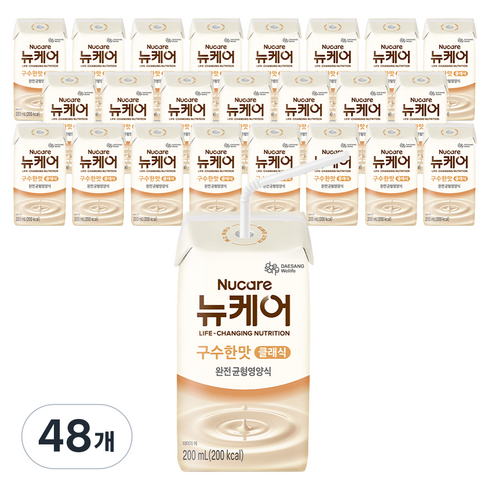뉴케어 구수한맛 클래식 완전균형영양식, 200ml, 48개